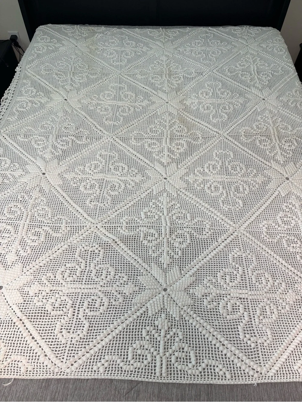 Handmade vintage crochet